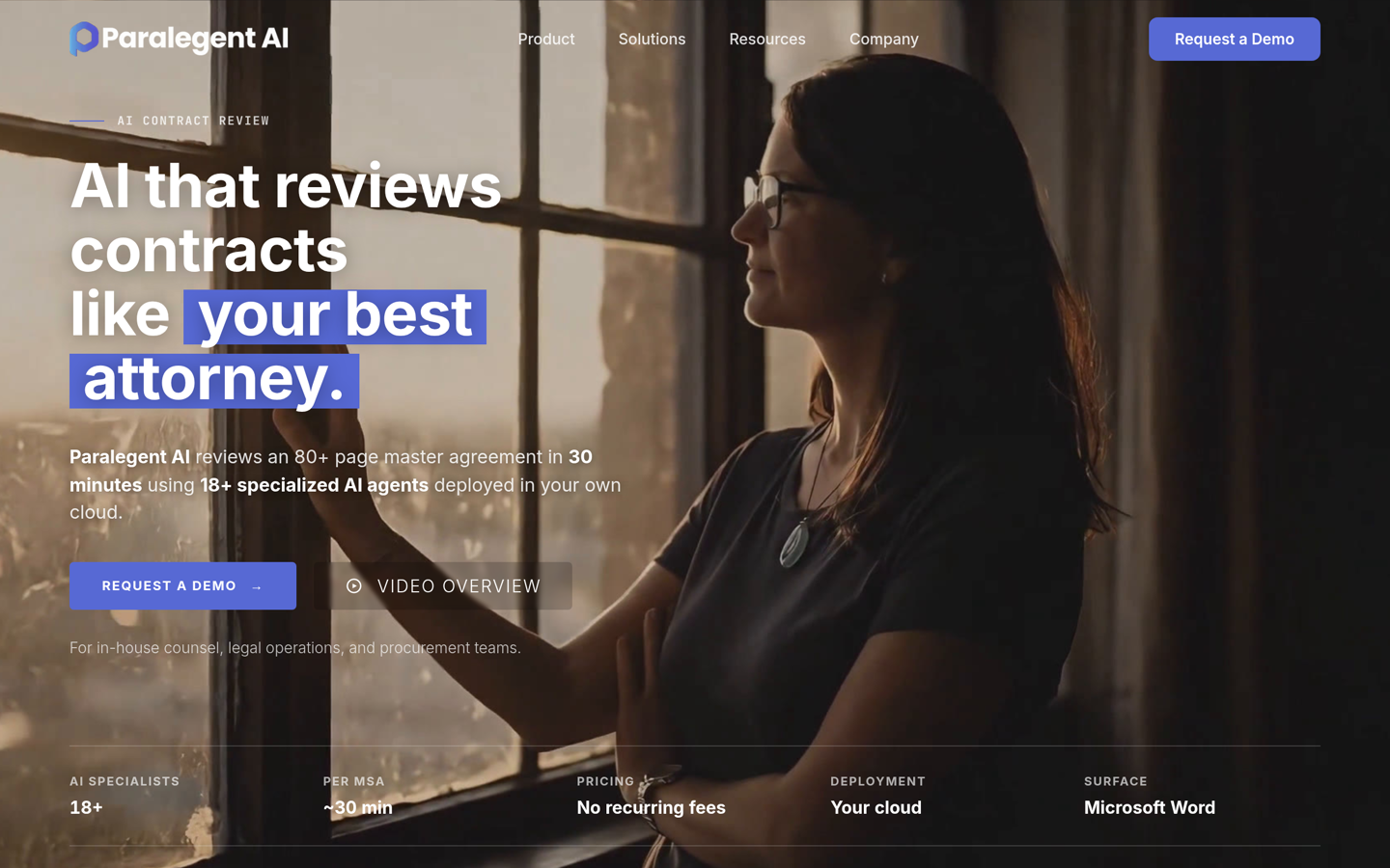 paralegent.ai, the rebrand live in production.